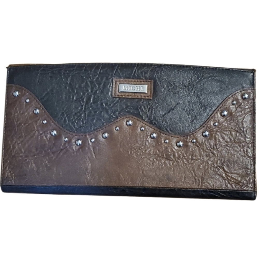 Miche Black and Brown Leather Studded‎ Classic Shell